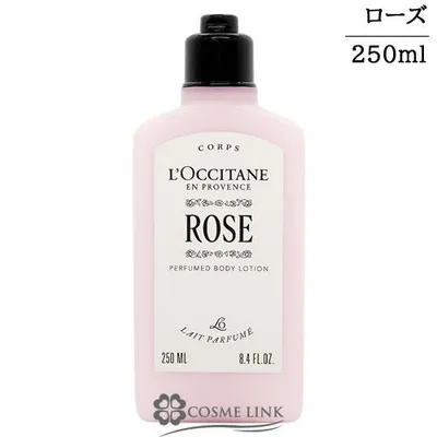 【並行輸入品】ロクシタン ローズ パフュームド ボディミルク 250ml【ボディケア ボディクリーム 乳液 保湿 乾燥 いい香り】(782316)