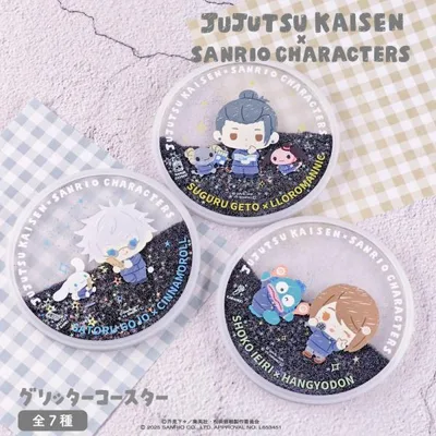 呪術廻戦 懐玉・玉折 × サンリオ キャラクターズ グリッターコースター アニメ グッズ かわいい