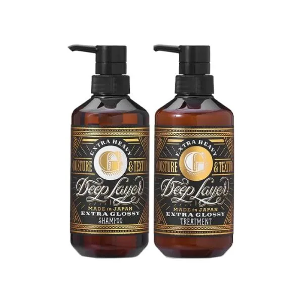 ディープレイヤー シャンプー ExG 500ml & トリートメント ExG 470g ボトルセット