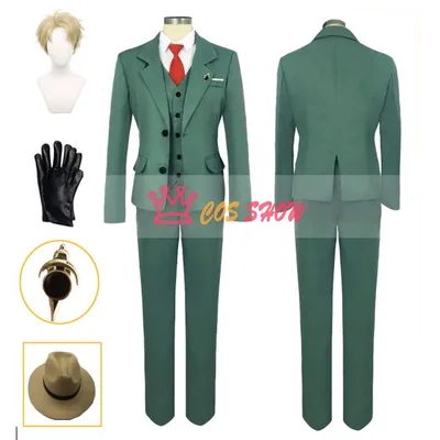 豪華版 SPY FAMILY スパイファミリー ロイド・フォージャー コスプレ衣装 黄昏 たそがれ スーツ cosplay 仮装 日常服 イベント クリスマス ハロウィン ステージ