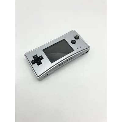 【中古 動作確認済】 ゲームボーイミクロ (シルバー)