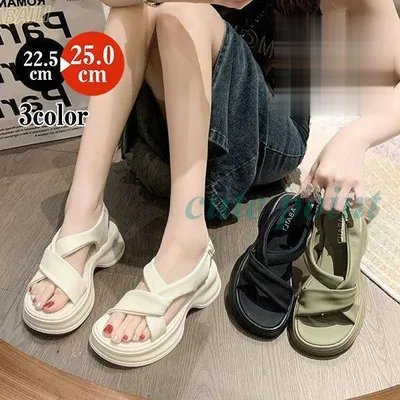 サンダル コンフォートサンダル レディース 大きいサイズ カジュアル 厚底サンダル 美脚 婦人靴 可愛い 疲れない スポーツサンダル お出かけ 旅行