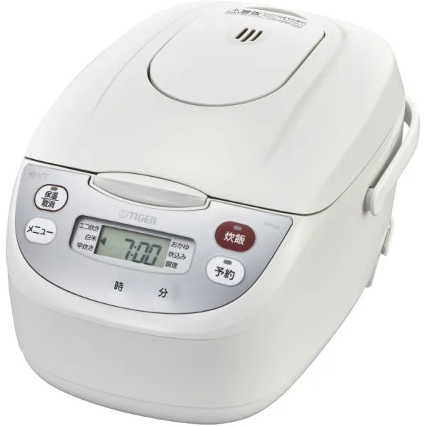 JBH-G102-W TIGER タイガー 炊きたて マイコンジャー炊飯器 5.5合炊き ホワイト