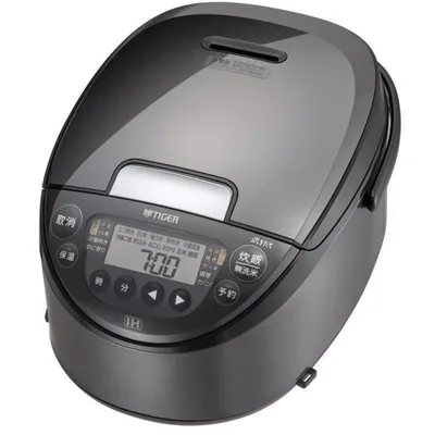 JPW-L100-HD TIGER タイガー 炊きたて IHジャー炊飯器 5.5合炊き ダークグレー