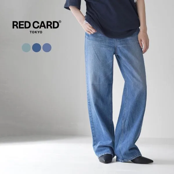 RED CARD(レッドカード) Dakota ルーズストレート ダコタ / レディース デニム ジーンズ パンツ 日本製