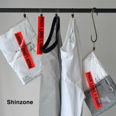 SHINZONE(シンゾーン) パック ロングスリーブTシャツ 24AMSCU04 日本製 / レディース ロンT 長袖 2枚組 PACK LONG SLEEVE TEE