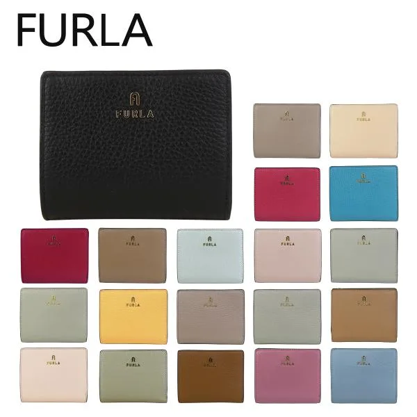 【並行輸入品】フルラ カメリア 二つ折り財布 小銭入れ付 S コンパクトウォレット WP00307 S COMPACT WALLET L ZIP FURLA CAMELIA