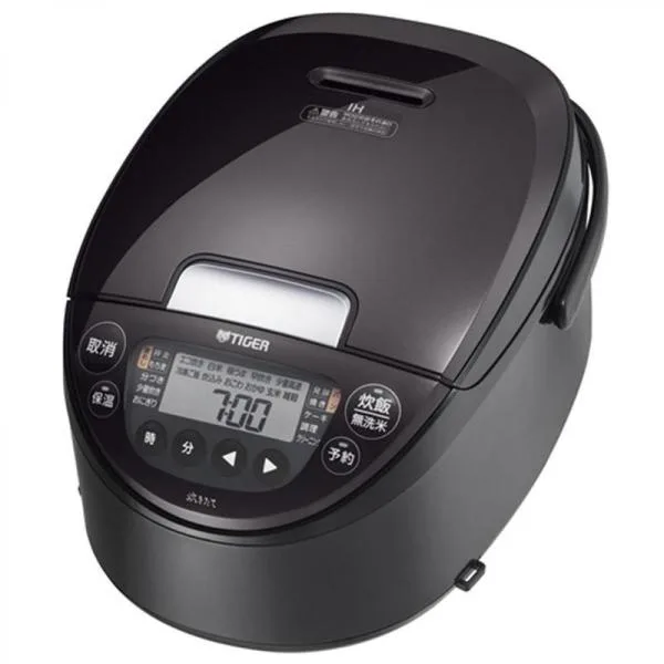 【在庫有・即納】タイガー IHジャー炊飯器 5.5合炊き JPW-J100KP 炊飯ジャー 炊きたて TIGER パールブラック パン焼き 土鍋コート釜