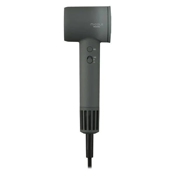 アイリスオーヤマ ドライヤー MiCOLA ミコラ HDR-M301-H ダークグレー ヘアドライヤー DCブラシレスモーター 軽量 クイックイオンドライヤー
