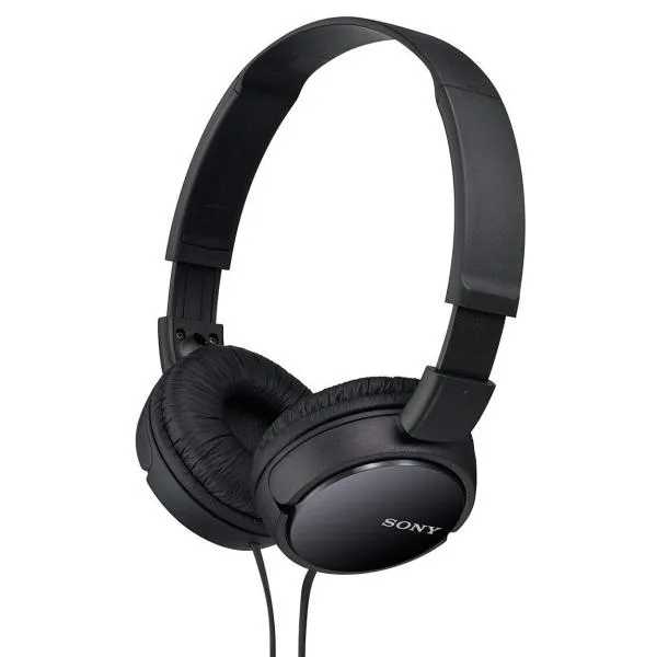 ソニー SONY ヘッドホン MDR-ZX110 : 密閉型 折りたたみ式 ブラック MDR-ZX110 B