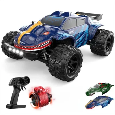 DEERC ラジコンカー 子供向け ラジコン オフロード 大人向け 高速 早いラジコンカー 車 リモコンカー 四輪駆動 小学生 中学生 誕生日 こどもの日 プレゼント