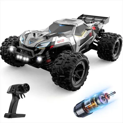 DEERC วิทยุควบคุม Off-Road รถควบคุมวิทยุสำหรับผู้ใหญ่ความเร็วสูง 46 กม./ชม.1/14 Fast วิทยุควบคุมรถ RC รถ 2.4GHz เด็กวันเกิดการลงทะเบียนปัจจุบันของขวัญของขวัญ