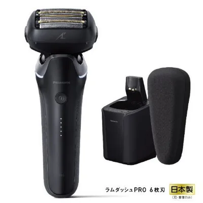 パナソニック Panasonic メンズシェーバー LAMDASH 6枚刃 全自動洗浄充電器・セミハードケース付 クラフトブラック ES-L670U-K〈ESL670U-K〉
