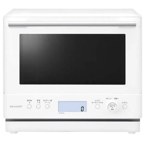 シャープ SHARP 過熱水蒸気オーブンレンジ PLAINLY 27L 縦開き ホワイト系 RE-WF276-W