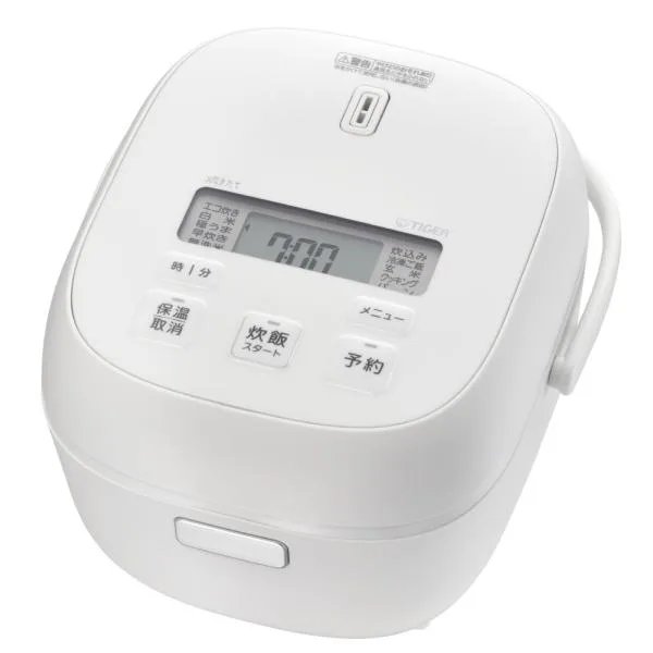 タイガー TIGER マイコン炊飯器 3合炊き マットホワイト JBS-G055WM
