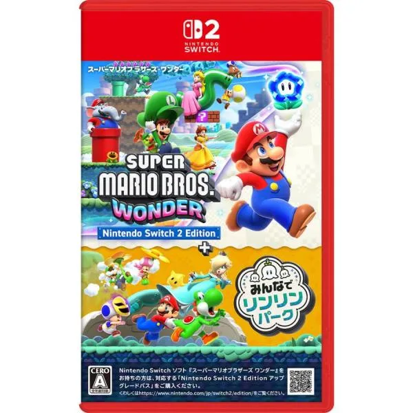 【ラッピング可】【メール便】【新品】任天堂 Nintendo Switch 2 ゲームソフト スーパーマリオブラザーズ ワンダー みんなでリンリンパーク NXS-P-AQMXB
