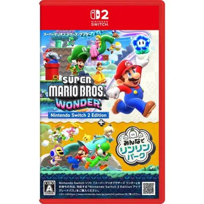 【ラッピング可】【メール便】【新品】任天堂 Nintendo Switch 2 ゲームソフト スーパーマリオブラザーズ ワンダー みんなでリンリンパーク NXS-P-AQMXB