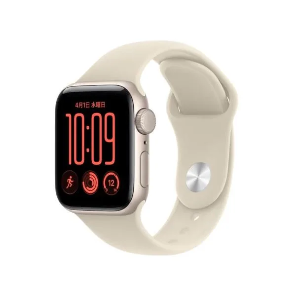 【秋祭り】26年最新モデル【新品未開封】 Apple Watch SE 3 GPSモデル 40mm MJKR4J/A スターライト-S/M 4549995707823