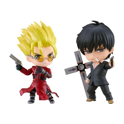送料無料◆グッドスマイルカンパニー ねんどろいど 『トライガン・マキシマム』 可動フィギュア 2種セット (ヴァッシュ/ウルフウッド) セット商品 【12月予約】