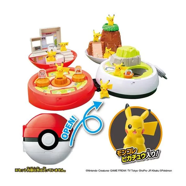 送料無料◆ポケットモンスター モンコレ ひろがる!モンスターボールパーク (ポケモン30周年パッケージ) タカラトミー 【10月予約】