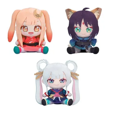 送料無料◆グッドスマイルカンパニー 『超かぐや姫!』 ぬいぐるみ 3種セット (かぐや/VR/酒寄彩葉/VR/月見ヤチヨ) セット商品 【1月予約】