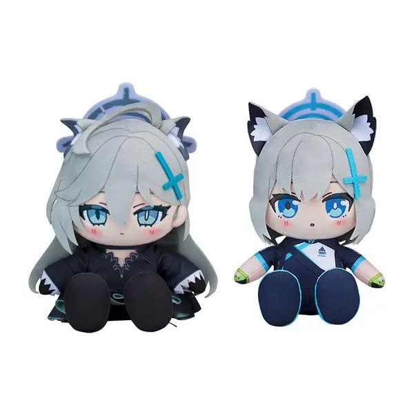 送料無料◆グッドスマイルカンパニー ちょこぷに 『ブルーアーカイブ』 ぬいぐるみ 2種セット (シロコ*テラー/シロコ(ライディング)) セット商品 【3月予約】