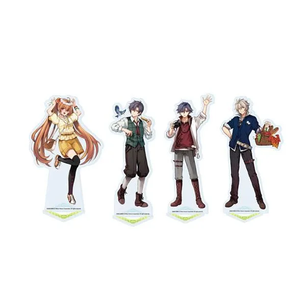 アクリルスタンド 「軌跡シリーズ」 4種セット (エステル・ヨシュア・リィン・クロウ) ピクニック (描き起こし) A3◆ゆうパケット送料無料 【12月予約】