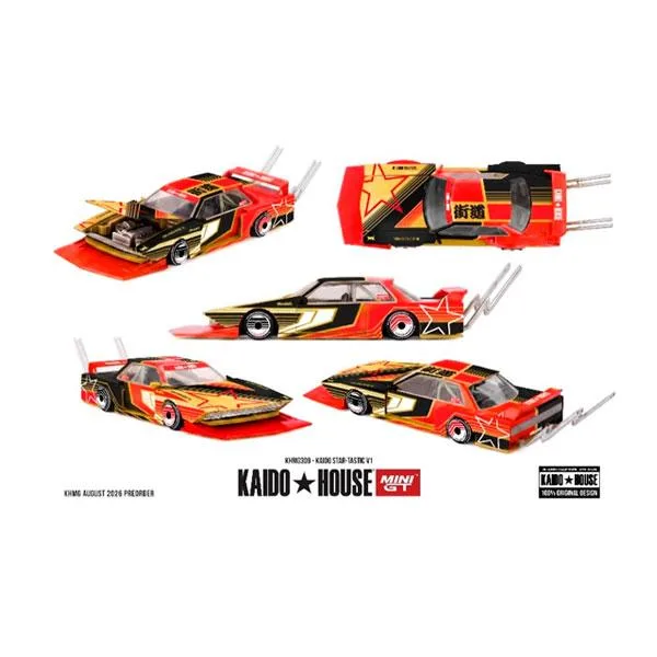 MINI-GT 1/64 KAIDO STAR-TASTIC V1(右ハンドル) ミニカー KHMG309 【未定予約】