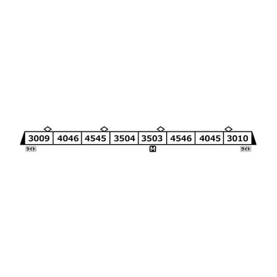送料無料◆A6683 マイクロエース 営団3000系 全車小窓編成 8両セット Nゲージ 鉄道模型 【未定予約】