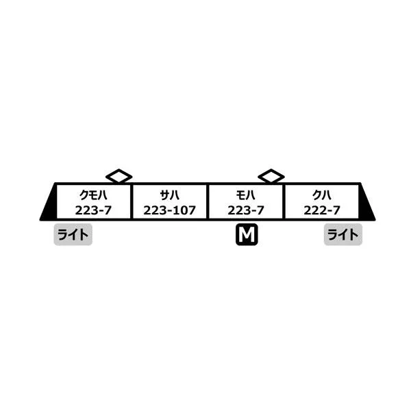 送料無料◆A9560 マイクロエース 223系0番代 HE407編成 (2014年) 4両セット Nゲージ 鉄道模型 【未定予約】