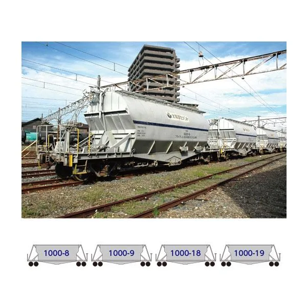 送料無料◆7507a ポポンデッタ ホキ1000 太平洋セメント 4両セット Nゲージ 鉄道模型 【未定予約】