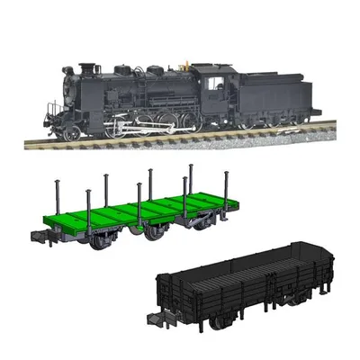 送料無料◆セット販売 2013/97623 TOMIX トミックス 国鉄 9600形 蒸気機関車 (北海道型)+北海道貨物列車 (黄帯車) セットB(8両) Nゲージ 鉄道模型 【3月予約】
