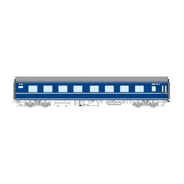 送料無料◆TW20B-F013-3 トラムウェイ ナハ21 (3本帯) 1/80スケール 鉄道模型 【未定予約】