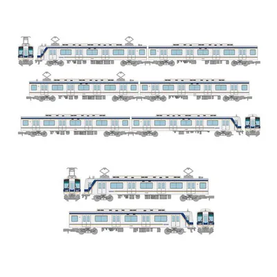 送料無料◆セット販売 342243/342250 トミーテック 鉄道コレクション 南海電気鉄道1000系 6両セットB+2両セット 1/150(Nゲージサイズ) 鉄道模型 【3月予約】