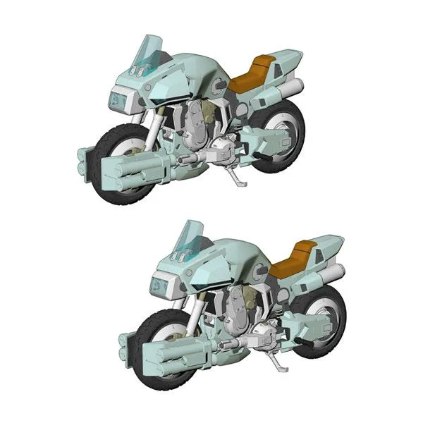 送料無料◆ハセガワ 1/12 『機甲創世記モスピーダ』 VR-052F モスピーダ “スティック” 完全新金型 プラモデル 2個セット セット商品 CW28 【12月予約】