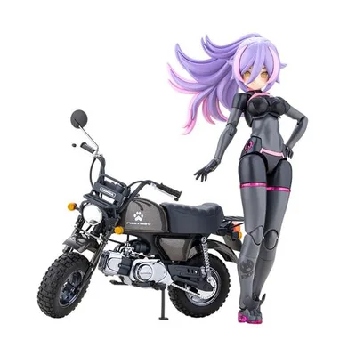 送料無料◆コトブキヤ 『メガミデバイス』 PUNI☆MOFU レーシングラン with Honda Z50J ゴリラ プラモデル KP880 【4月予約】