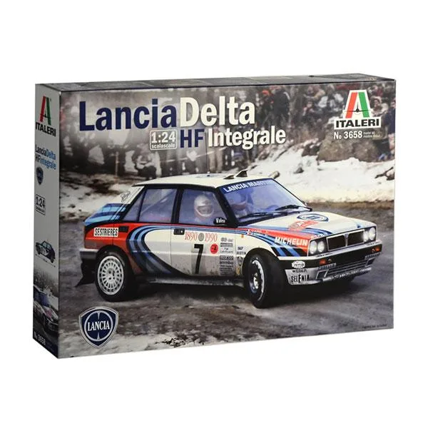 送料無料◆再販 イタレリ 1/24 ランチア・デルタ HF インテグラーレ 1990 モンテカルロラリー プラモデル IT3658 【12月予約】