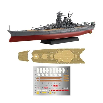 フジミ模型 艦NEXTシリーズ 1/700 日本海軍戦艦 大和 特別仕様(木甲板シール付き/ウッドカラー) プラモデル No.1 EX-5 【1月予約】
