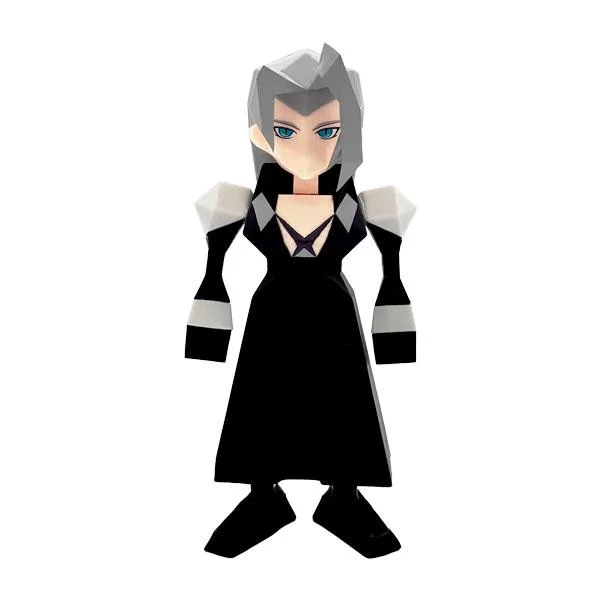 FINAL FANTASY VII ポリゴンソフビ セフィロス スクウェア・エニックス フィギュア (ZF145333)