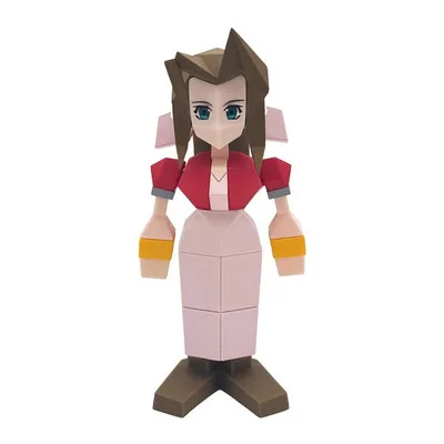 FINAL FANTASYVII ポリゴンソフビ エアリス・ゲインズブール スクウェア・エニックス フィギュア (ZF174689)