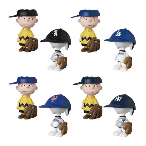 จัดส่งฟรี◆UDF Ultra Detail Figure No.924-31 MLB × PEANUTS 8ประเภทชุดMedicom Toy (ZF175747)