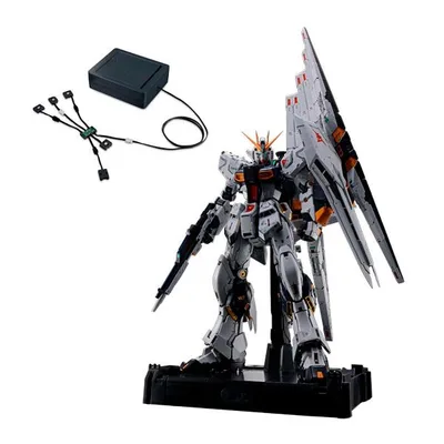 送料無料◆(代引不可)PG UNLEASHED 1/60 νガンダム プラモデル + LEDユニット セット販売 バンダイスピリッツ (ZP177219)