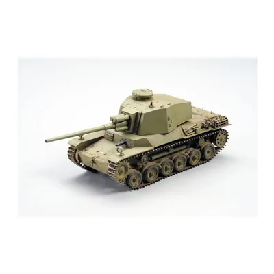 ファインモールド 1/35 帝国陸軍 三式中戦車 (チヌ) 長砲身型 プラモデル MR06 (ZS148958)