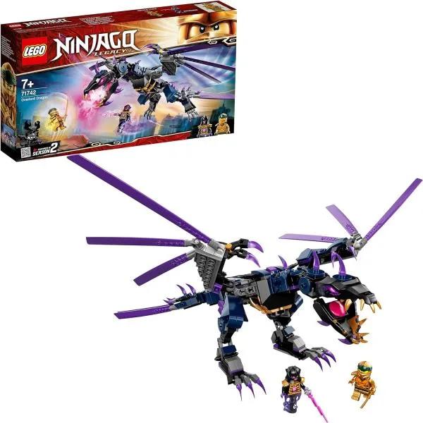 レゴ LEGO ニンジャゴー 闇の大帝 オーバー・ドラゴン 71742 おもちゃ ブロック プレゼント 忍者 にんじゃ ドラゴン 男の子