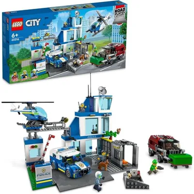 レゴ LEGO シティ ポリスステーション 60316 おもちゃ 玩具 誕生日 プレゼント ブロック 知育 街づくり パトカー 警察 60316