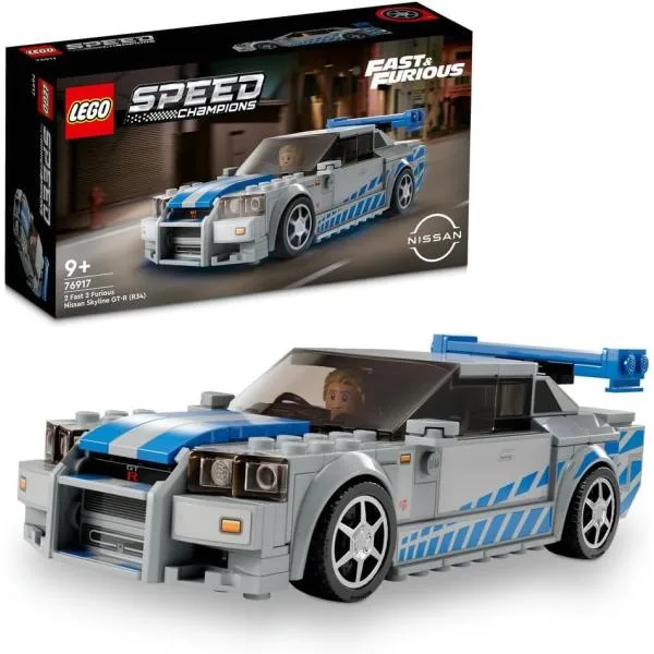 レゴ LEGO スピードチャンピオン ワイルド・スピード 日産スカイラインGT-R R34 76917 おもちゃ 玩具 誕生日 プレゼント ブロック 乗り物 車 ミニカー 送料無料