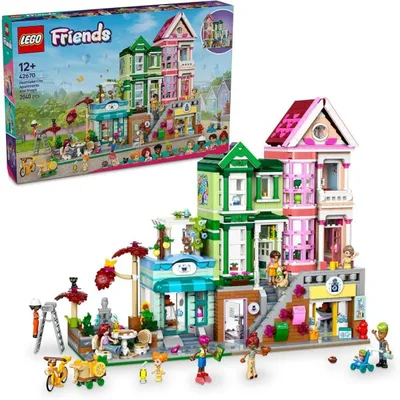 レゴ LEGO フレンズ ハートレイクシティのマンションとお店 42670 おもちゃ 玩具 誕生日 プレゼント ブロック ごっこ遊び おままごと 42670
