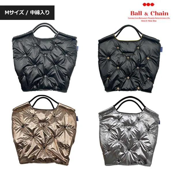 送料無料 Ball&Chain ボールアンドチェーン 正規品 Stellar / etoile Mサイズ バッグ エコバッグ トートバッグ 星 中綿入り ギフト 301777 301073 301079