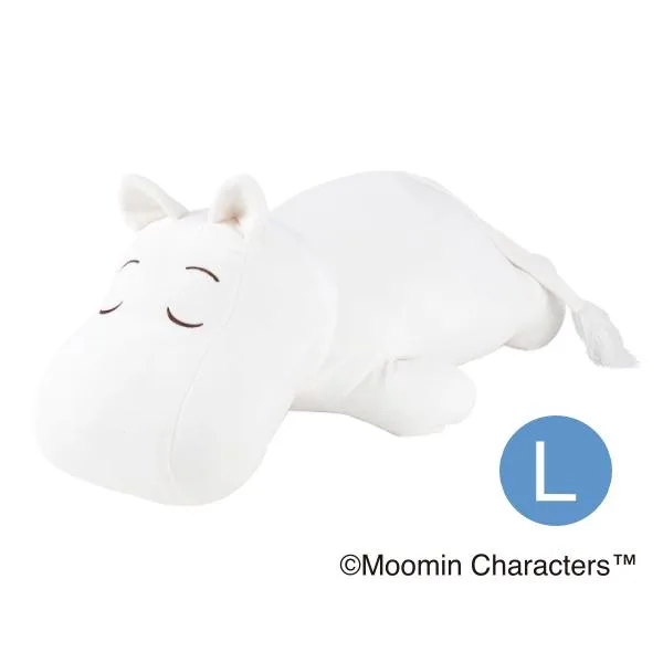 モチハグ 抱きまくらL ムーミン 30809-01 抱き枕 ぬいぐるみ Moomin 北欧 フィンランド トーベ・ヤンソン りぶはあと 正規品 ねむねむ
