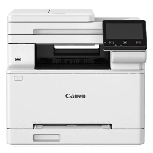 キヤノン プリンター A4 スキャナ カラーレーザー複合機 サテラ MF663CDW ホワイト Canon